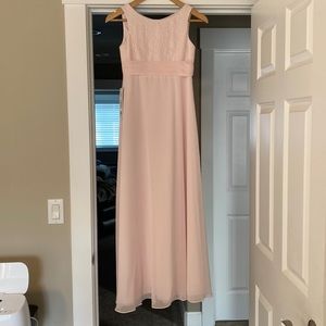 NWT Blush pink Junior Bridesmaid dress